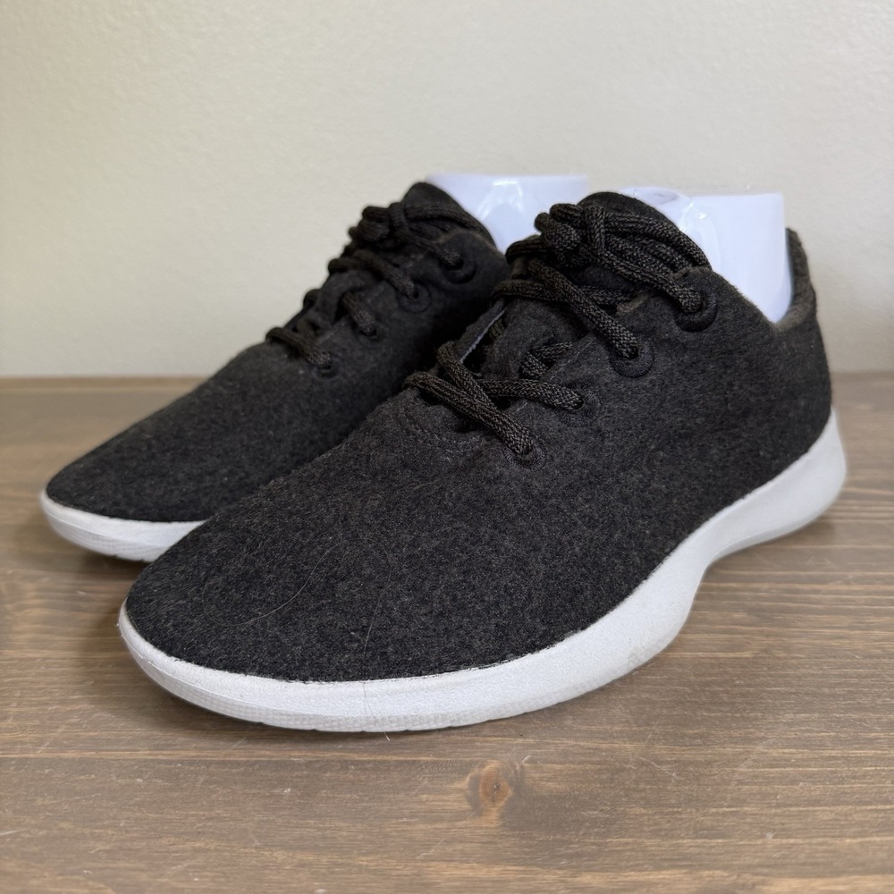 Allbirds Womens 8 Charcoal Grey The Wool‎ Runners Sneakers Tennis Shoes Athletic